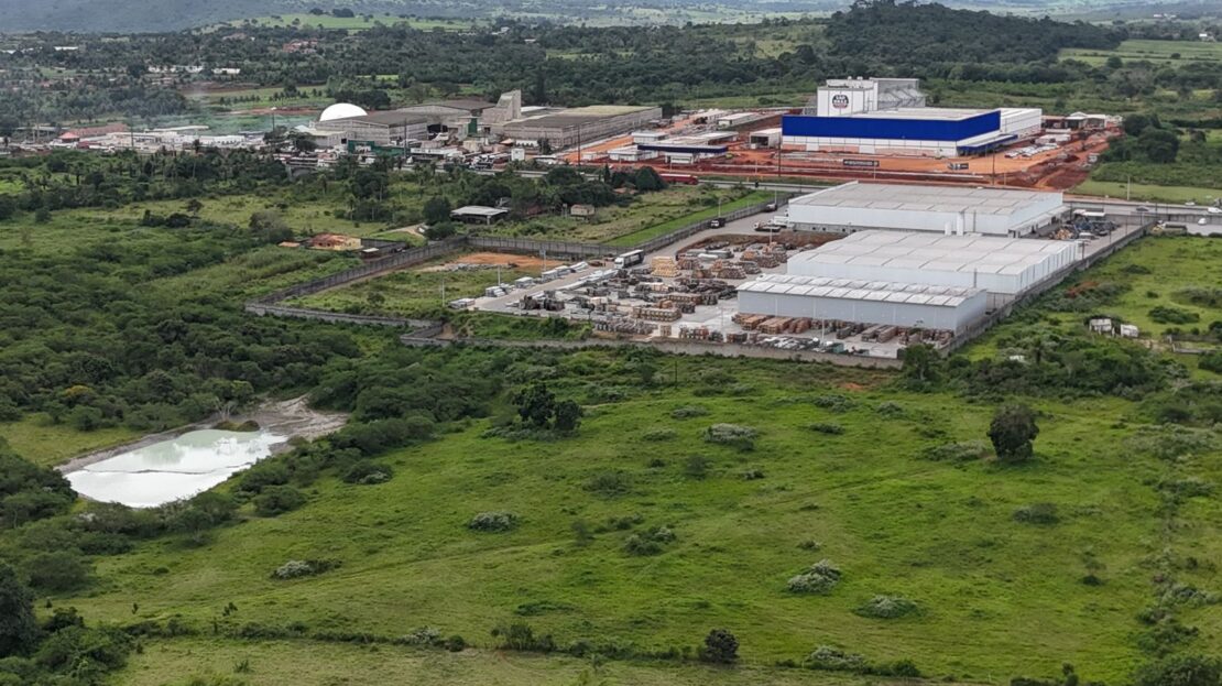 Área benéfica para indústria as margens da Br 324